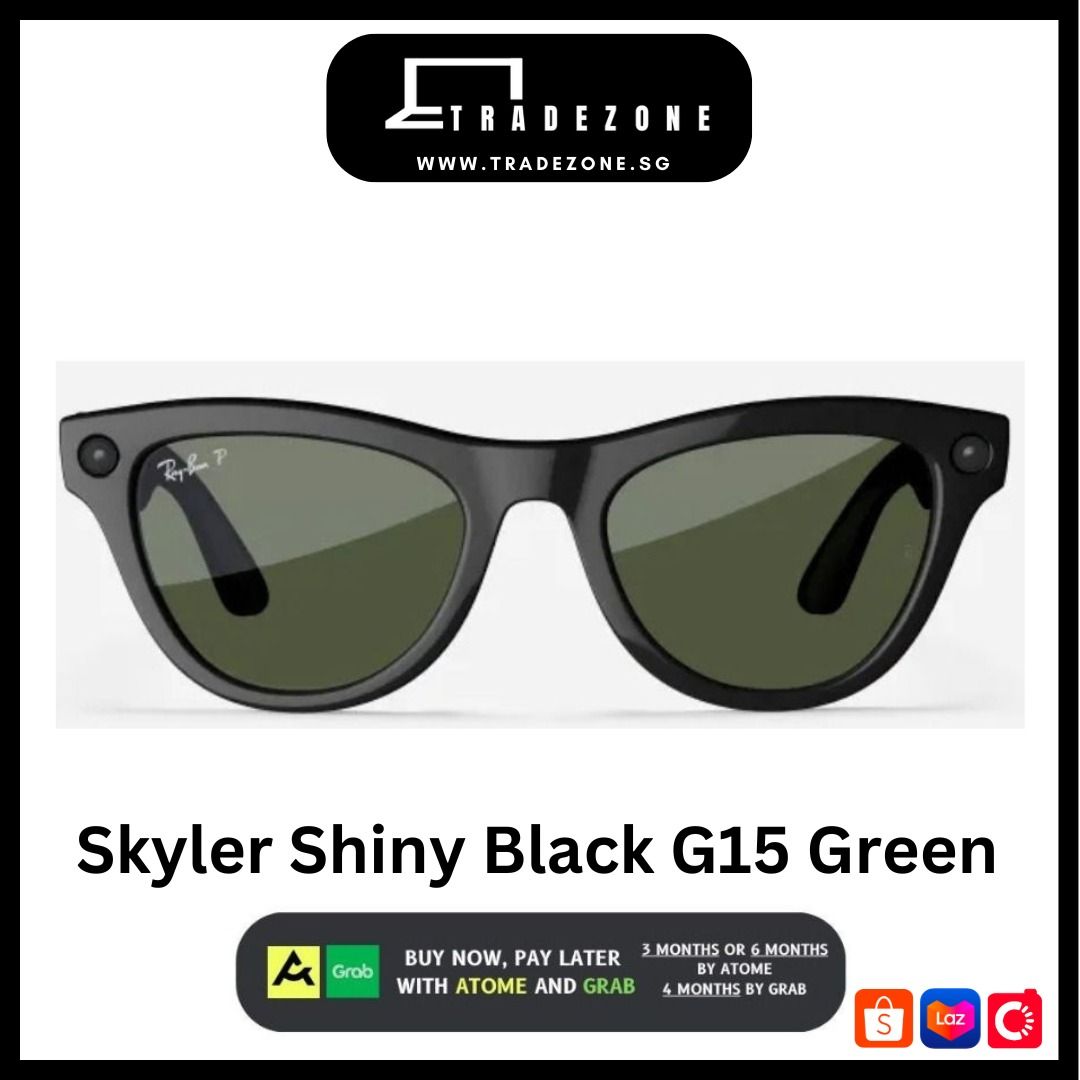 RayBan Meta (GEN 1) Wayfarer / Skyler / Smart AI Glasses - Image 3