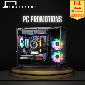 RTX 5050 Ryzen 5 9600X 16GB 512GB Tecware VXN+ MATX Gaming PC