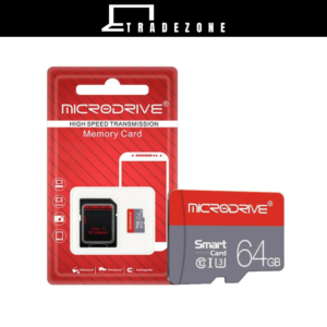 Microdrive 64GB High Speed Class 10 Micro SD(TF) Memory Card