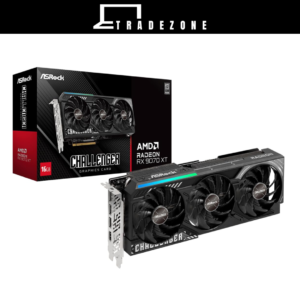 ASRock Radeon RX 9070 XT Challenger 16GB OC Graphics Card