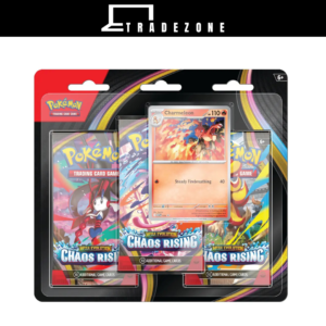 Pokemon TCG Chaos Rising 3-Pack Blister (Charmeleon) (3 Packs)