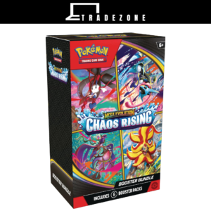 Pokémon TCG Mega Evolution Chaos Rising Booster Bundle 6 Packs Shrinked