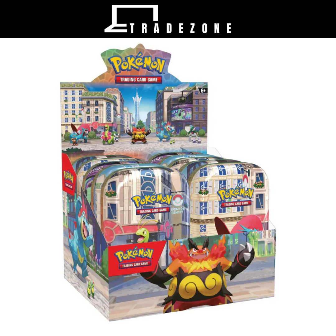 Pokemon Lumiose City Mini Tins (1x Perfect Order / 1x Chaos Rising) (10 Tins)