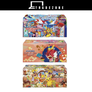 Pikachu Pokemon Center Japan Promo Box Tohoku Hiroshima Fukuoka 3 Set Pokemon Card *PREORDER*