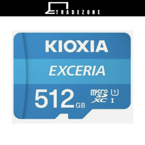 KIOXIA (formerly Toshiba) microSD Card 512GB UHS-I Class 10 Max Read Speed Micro SD Card