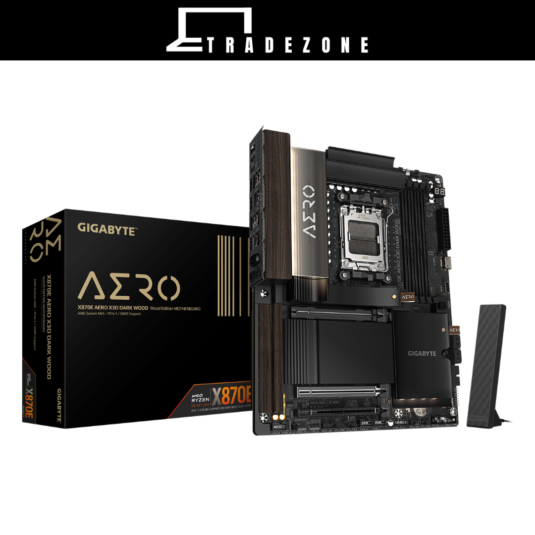 Gigabyte X870E AERO X3D DARK WOOD Motherboard
