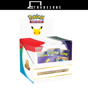 Pokemon 30th Celebration Tech Sticker Collection Case (12 Pack)