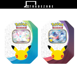 Pokemon TCG 30th Celebration Ex Tin English Greninja ex / Sylveon ex 